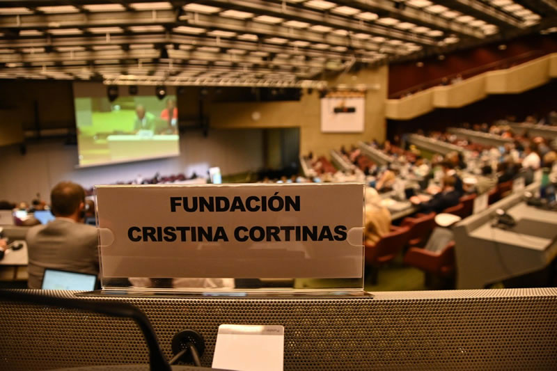 Fundación acompañó a Izarelly Rosillo a la COP6