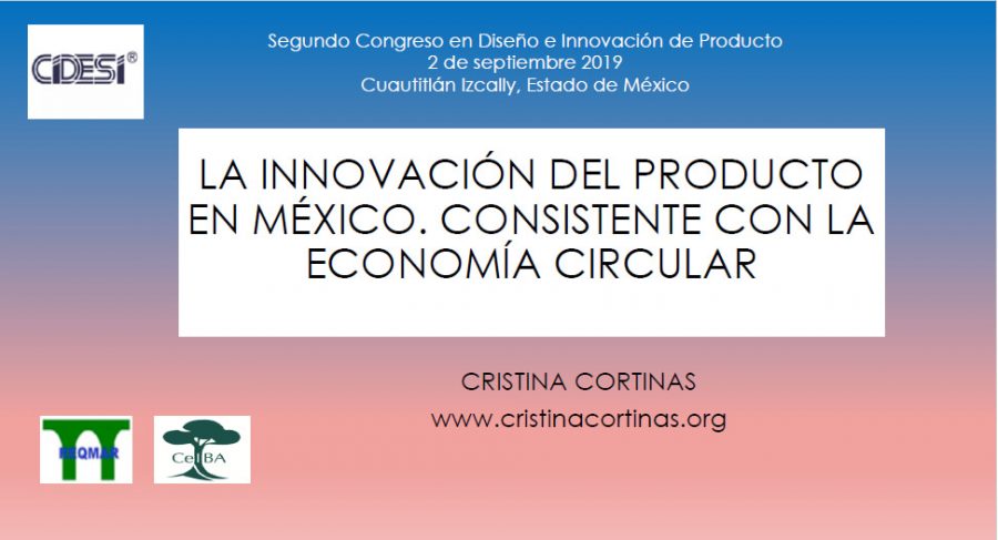 La innovación del producto en México. Consistente con la economía circular