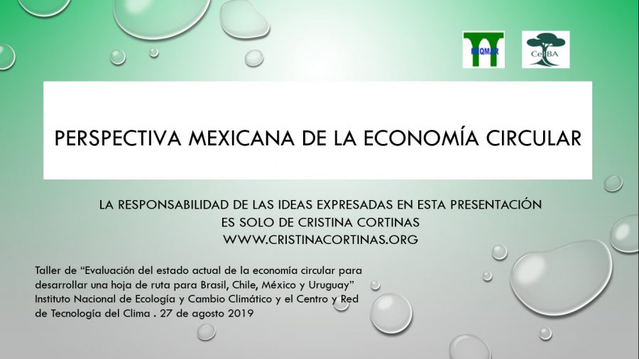 Perspectiva Mexicana de la Economía Circular