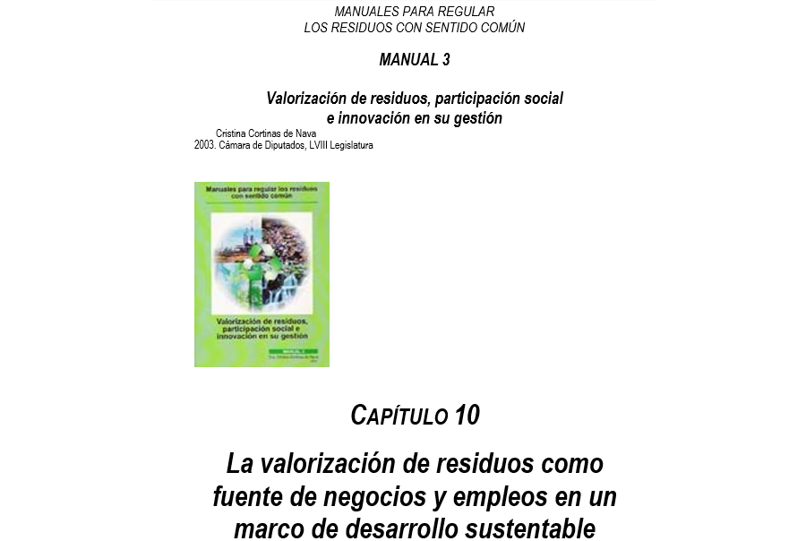 La valorización de residuos como fuente de negocios y empleos