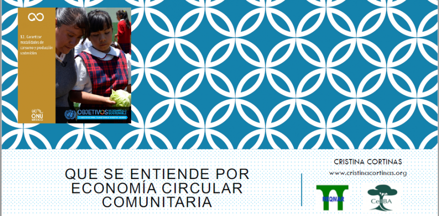 Qué se entiende por economía circular comunitaria