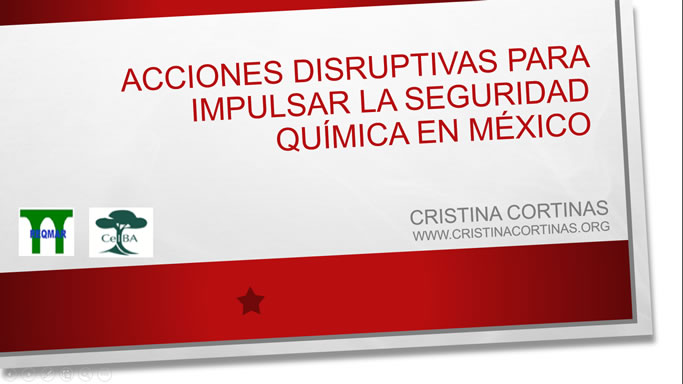 Acciones disruptivas para impulsar la seguridad química en México