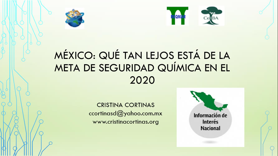 México Qué tan lejos está de la seguridad química en el 2020