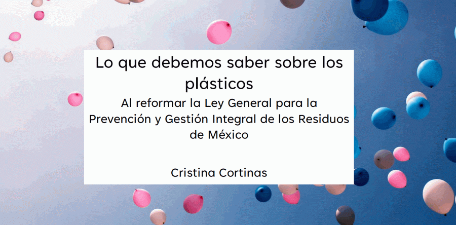 Lo que debemos saber sobre los plásticos al reformar la LGPGIR
