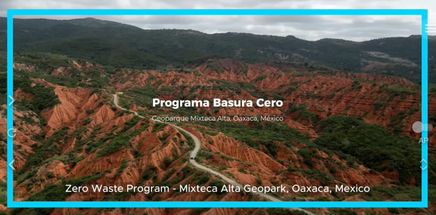 Programa Basura Cero, Geoparque Mundial UNESCO Mixteca Alta, Oaxaca.