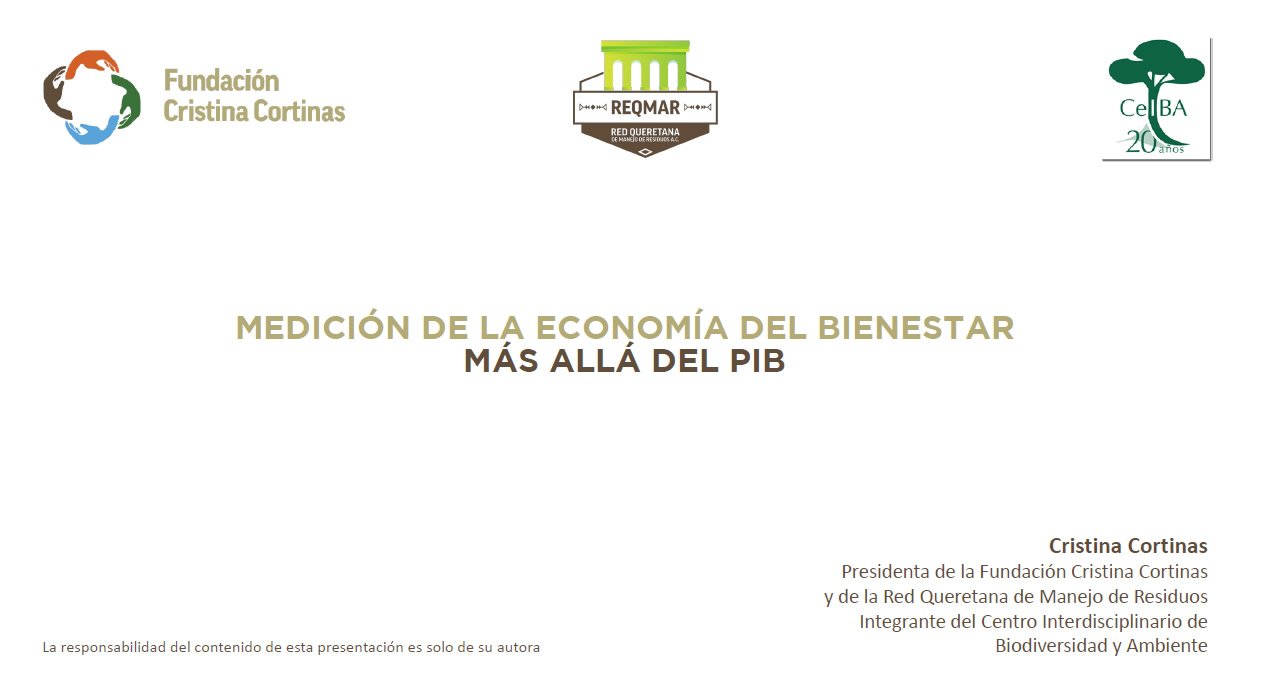 Medición de la Economía del Bienestar más allá del PIB