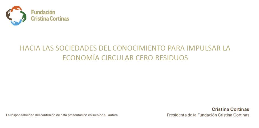 Hacia las sociedades del conocimiento para impulsar la economía circular
