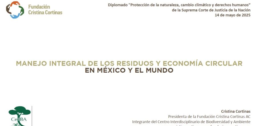 Manejo integral de los residuos y economía circular en 2025