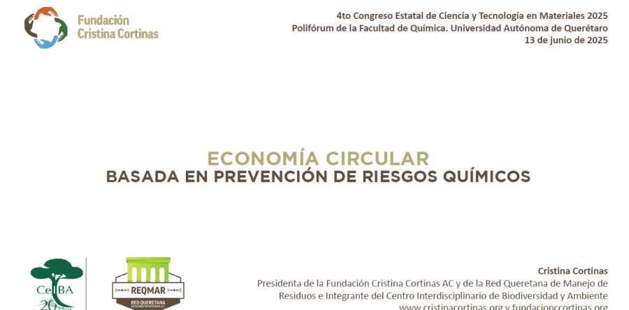 Economía circular basada en prevención de riesgos químicos