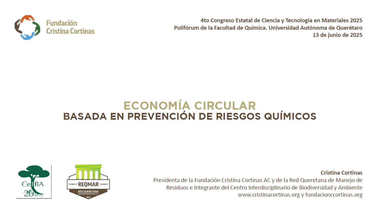 Economía circular basada en prevención de riesgos químicos