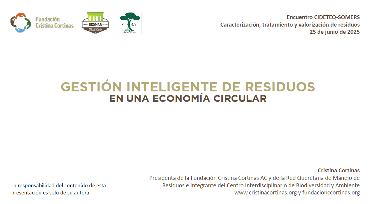Gestión inteligente de residuos en una economía circular