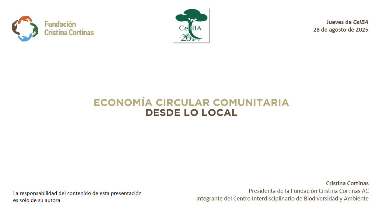 Economía circular comunitaria desde lo local 2