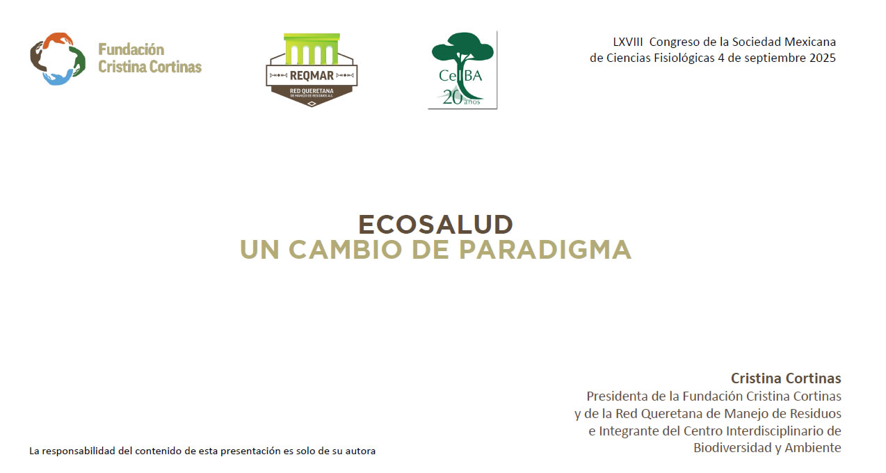Conferencia Ecosalud, un cambio de paradigma