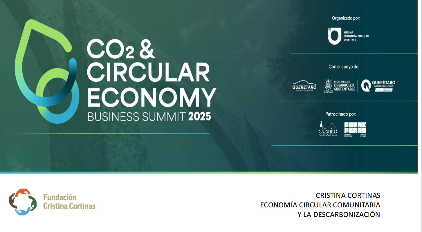 Economía circular comunitaria y la descarbonización