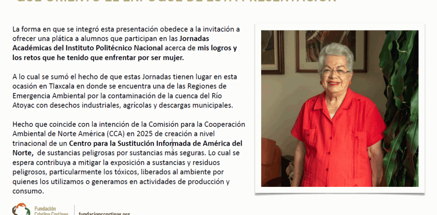 Perspectiva de género en la gestión de sustancias tóxicas