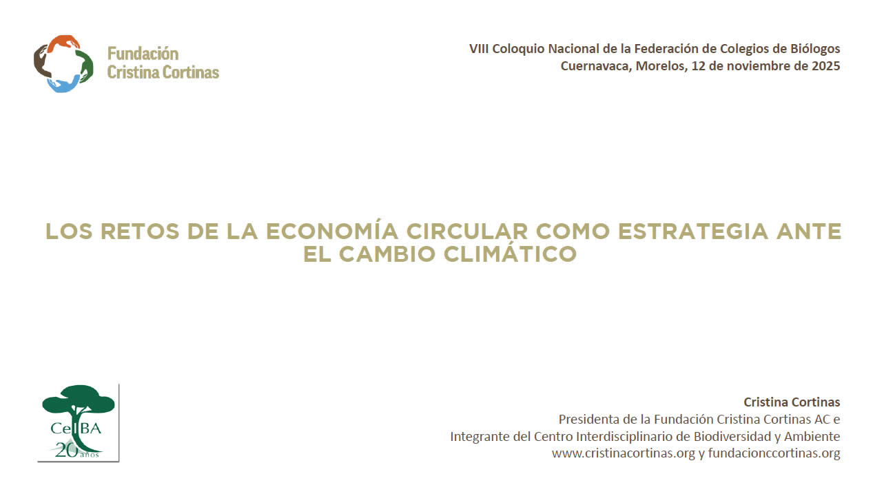 LOS RETOS DE LA ECONOMÍA CIRCULAR COMO ESTRATEGIA ANTE EL CAMBIO CLIMÁTICO