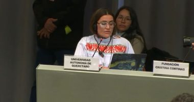 Tercera y última intervención de Izarelly Rosillo en la COP6