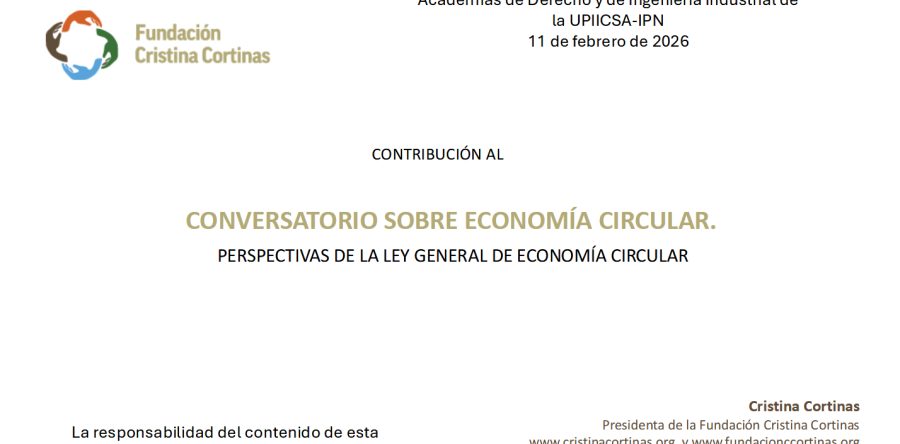 INTERÉS EN DIALOGAR ACERCA DE LA POSIBILIDAD DE CONTRIBUIR A CONSTRUIR EL REGLAMENTO DE LA LEY GENERAL DE ECONOMÍA CIRCULAR