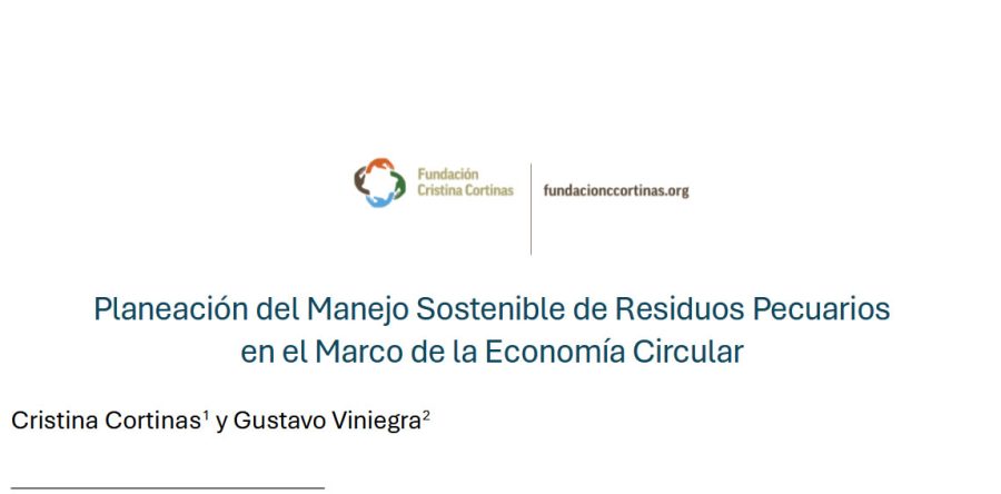 Planeación del Manejo Sostenible de Residuos Pecuarios