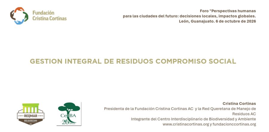 GESTIÓN INTEGRAL DE RESIDUOS COMPROMISO SOCIAL