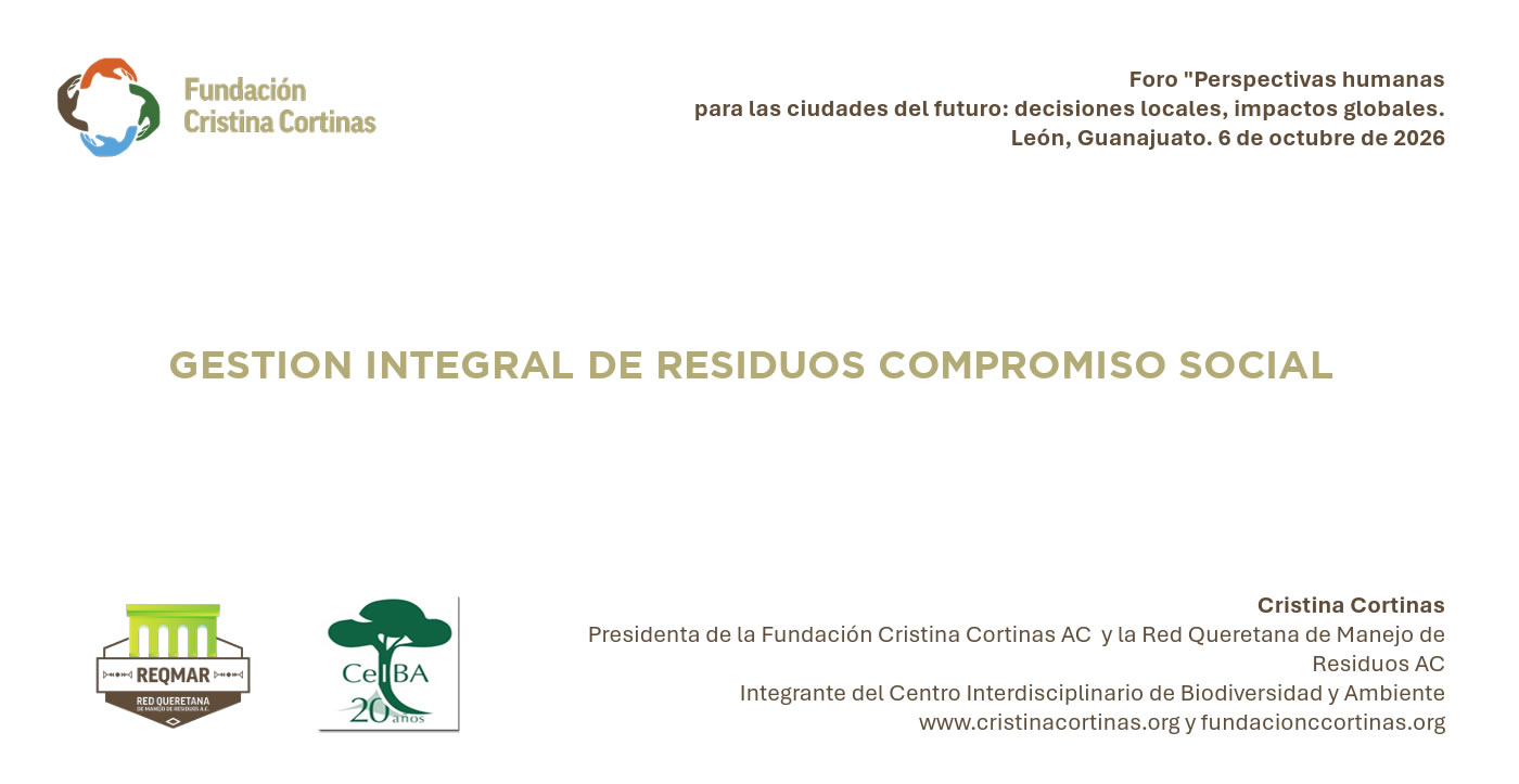 GESTION INTEGRAL DE RESIDUOS COMPROMISO SOCIAL