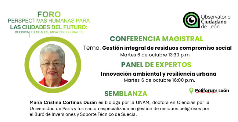 Conferencia Magistral: Gestión integral de residuos compromiso social