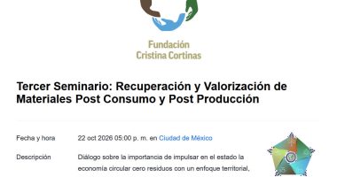 Tercer Seminario: Recuperación y Valorización de Materiales Post Consumo y Post Producción