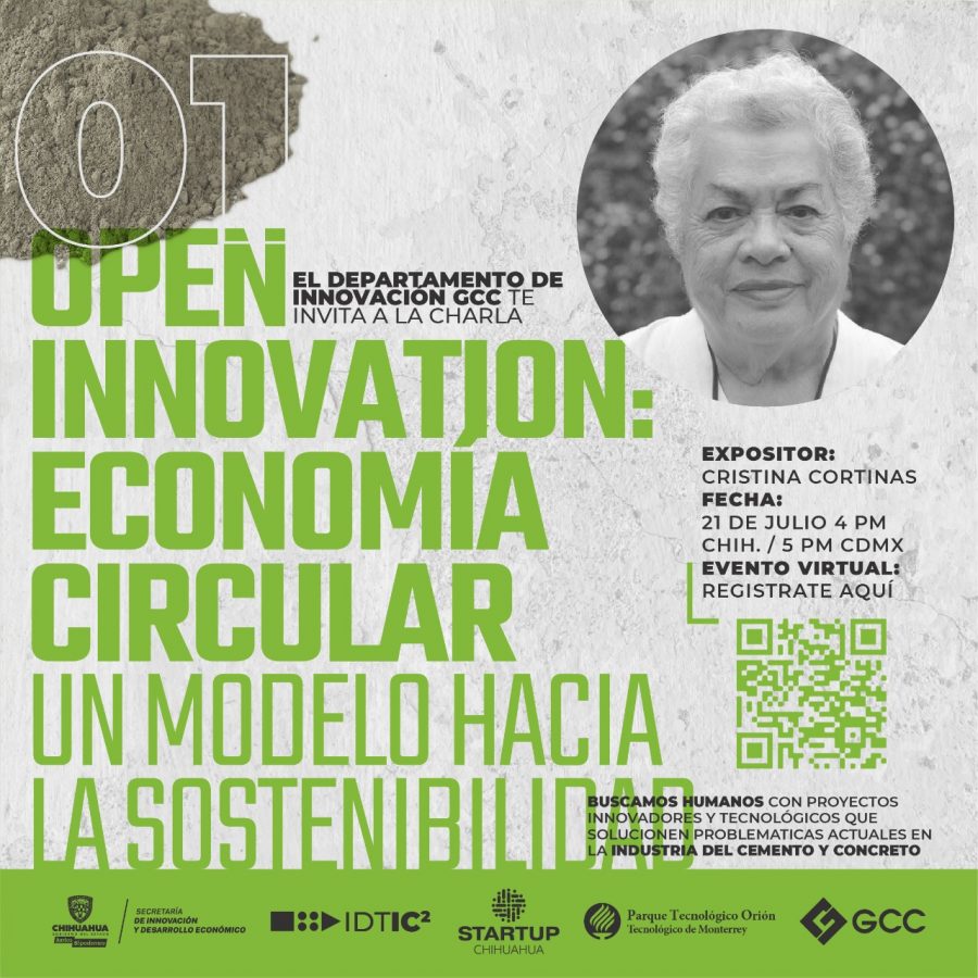 Open Innovation. Economía Circular Modelo hacia la Sostenibilidad - Dra.  Ma. Cristina Cortinas Durán